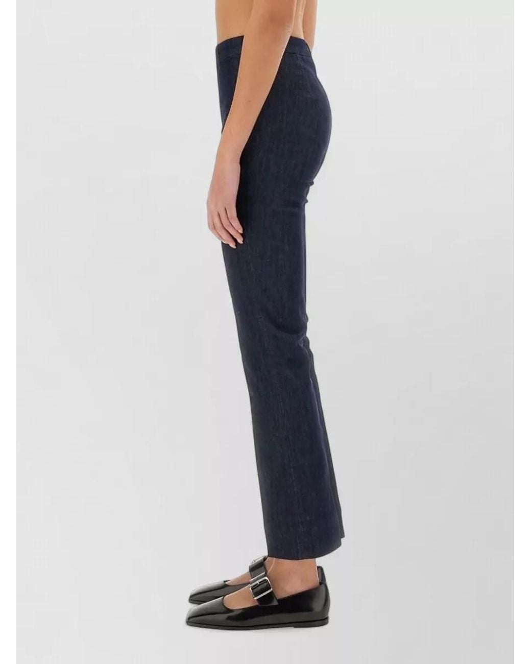 Max Mara Blue Denim Straight-Leg Jeans