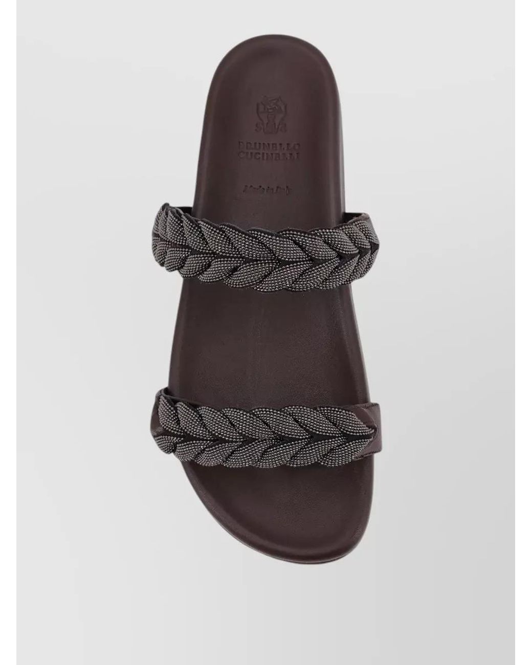 Brunello Cucinelli Multicolor Leather Sandals