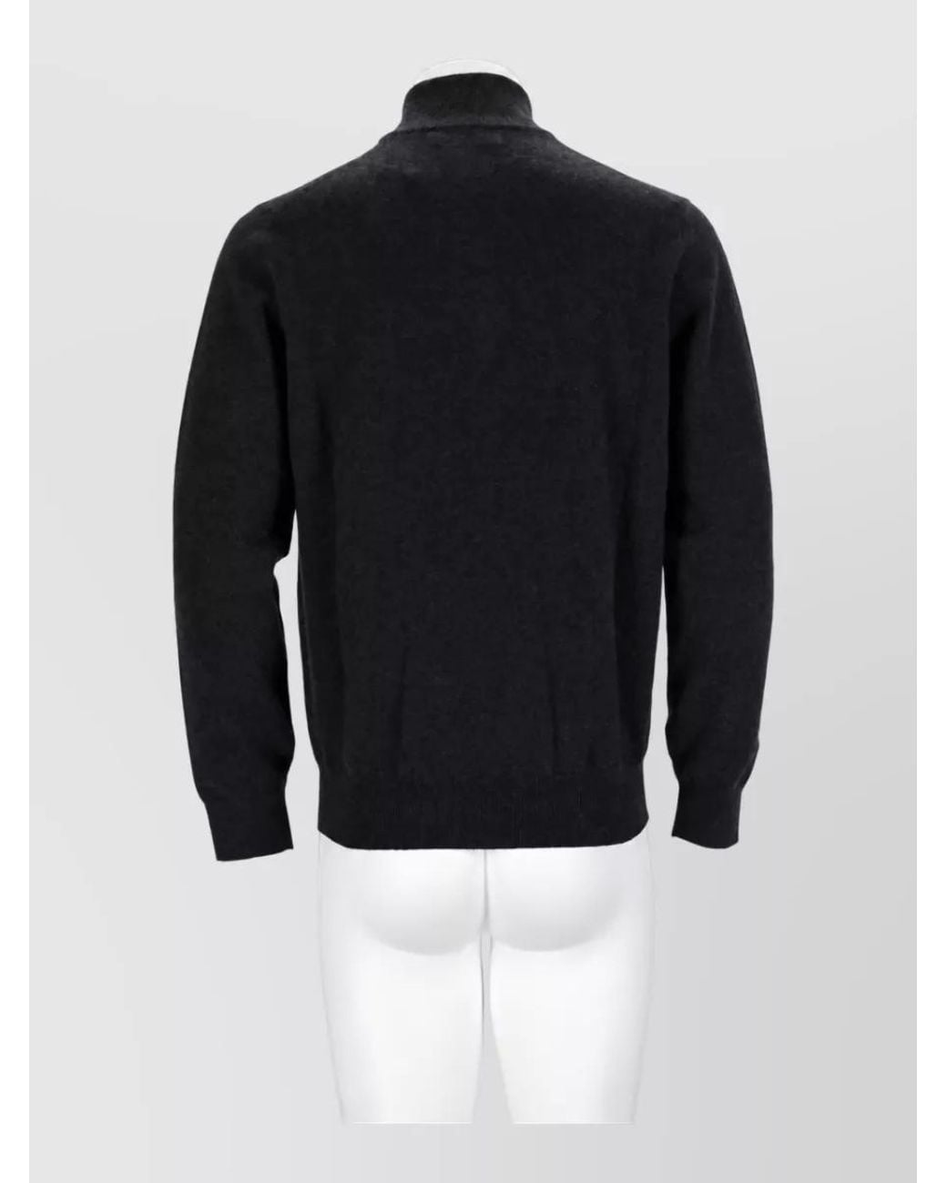 Brunello Cucinelli Blue Wool Jumper for men