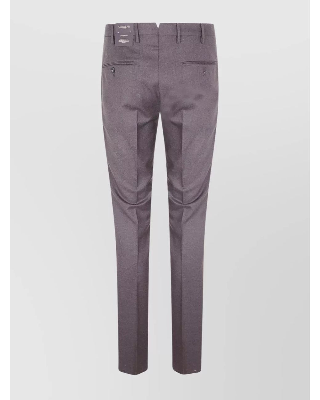 Incotex Purple Slim-Fit Tailored Trousers for men