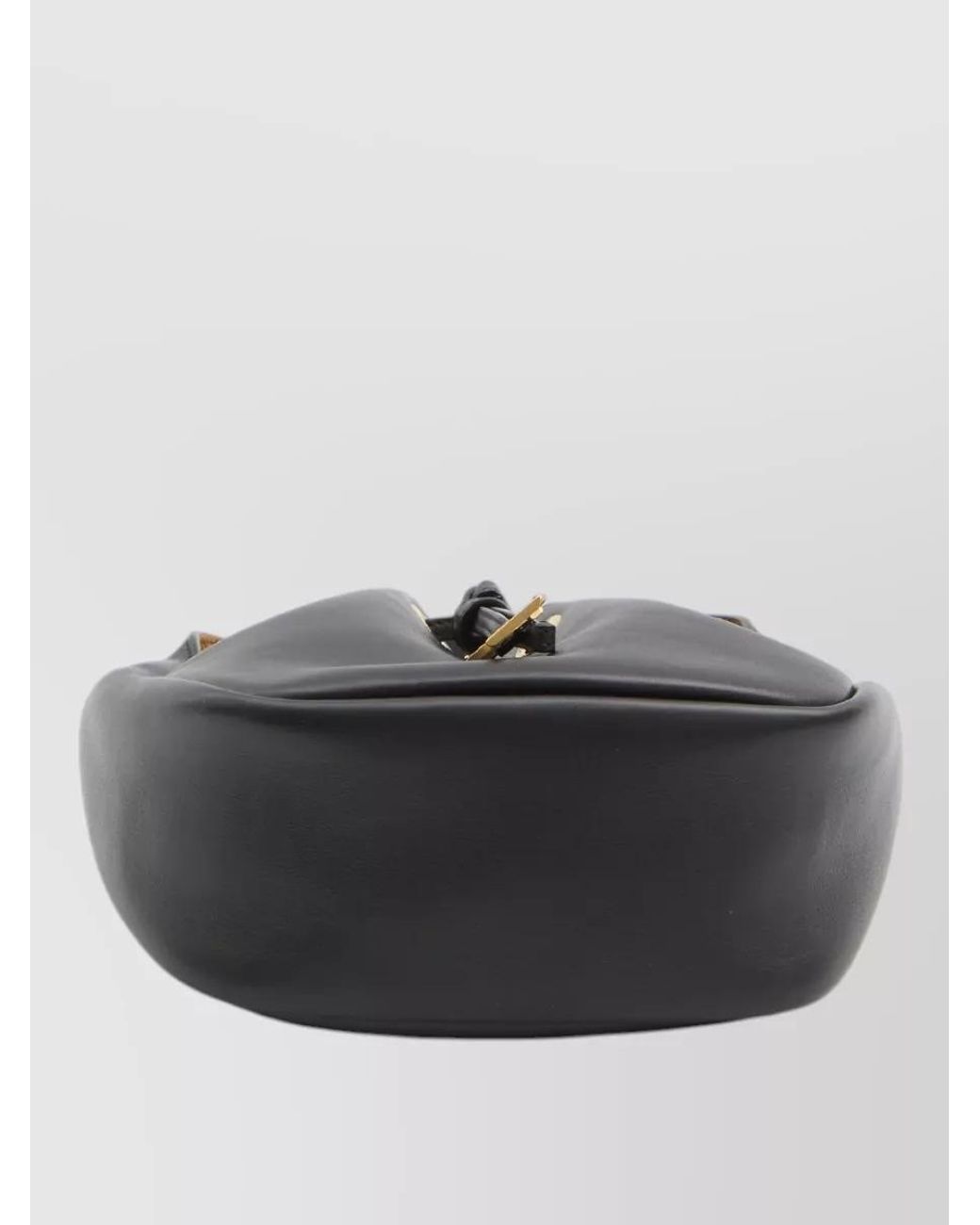 Saint Laurent Black Supple Bucket Leather Shoulder Bag
