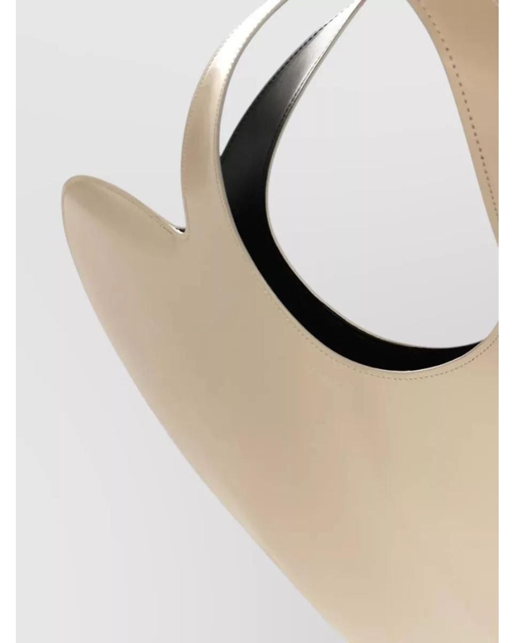 Coperni Natural Heart Leather Tote Bag