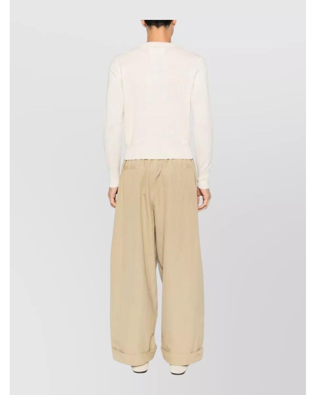 Extreme Cashmere Natural Cashmere Fine-Knit Round-Neck Long-Sleeve Cardigan