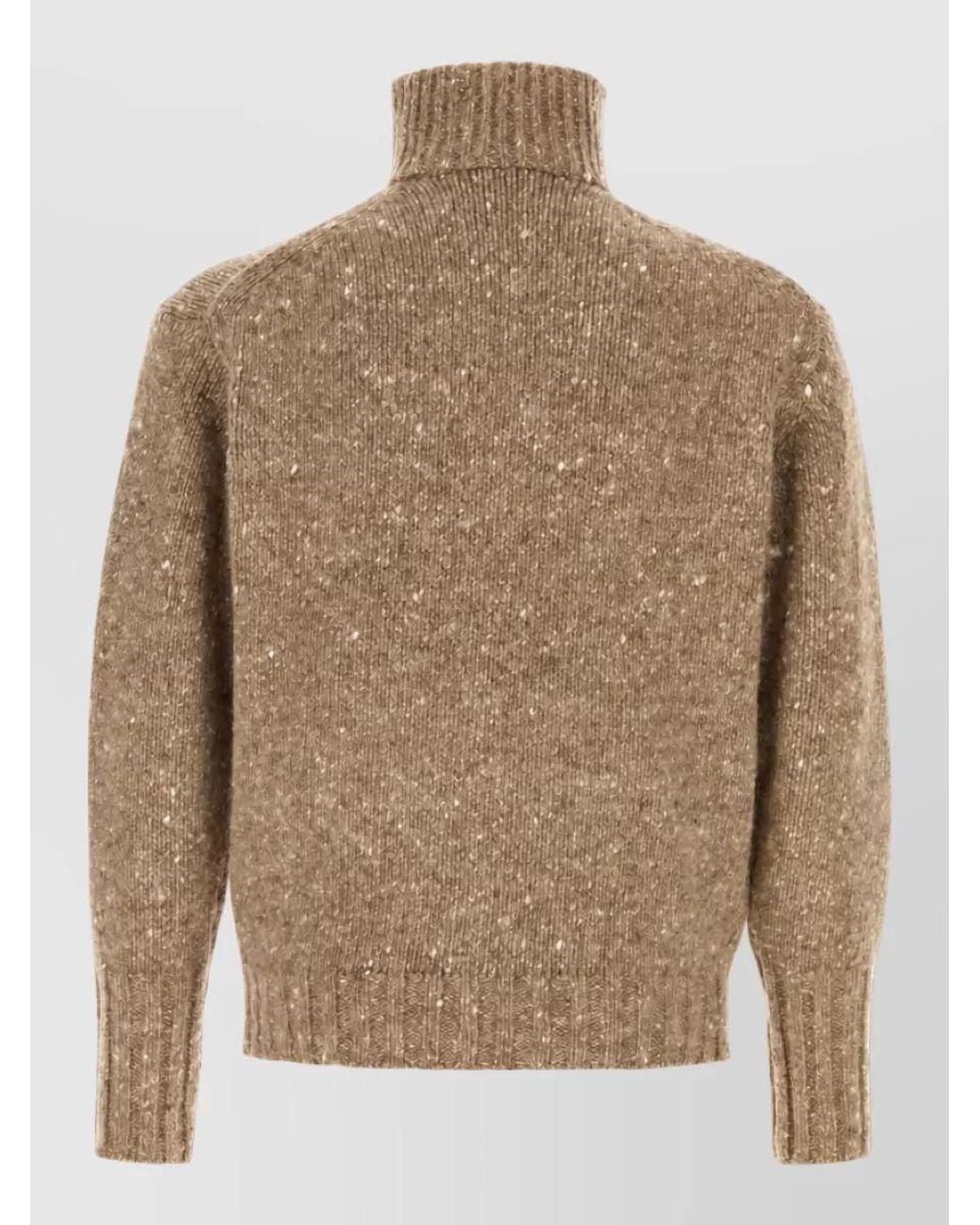 Auralee Brown Wool Jumper for men