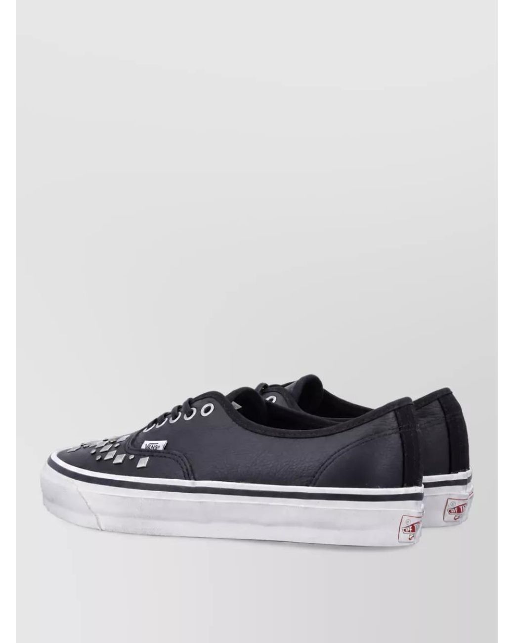 Vans Multicolor Leather Embellished Lace-Up Shoes