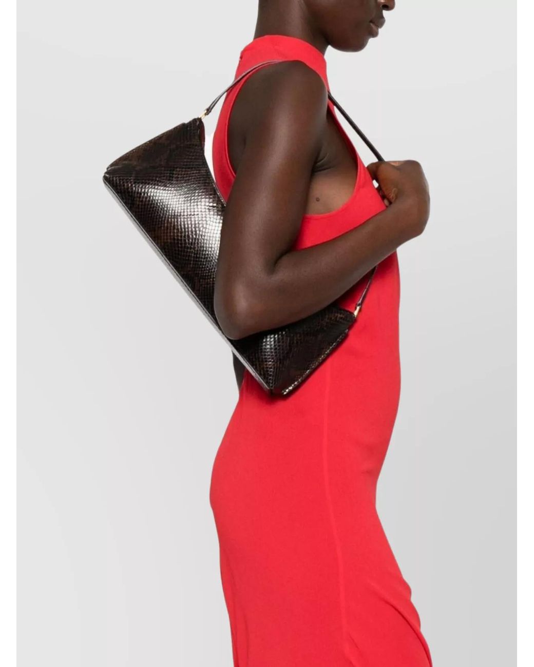 Jacquemus White Shoulder Calf Leather Shoulder Bag