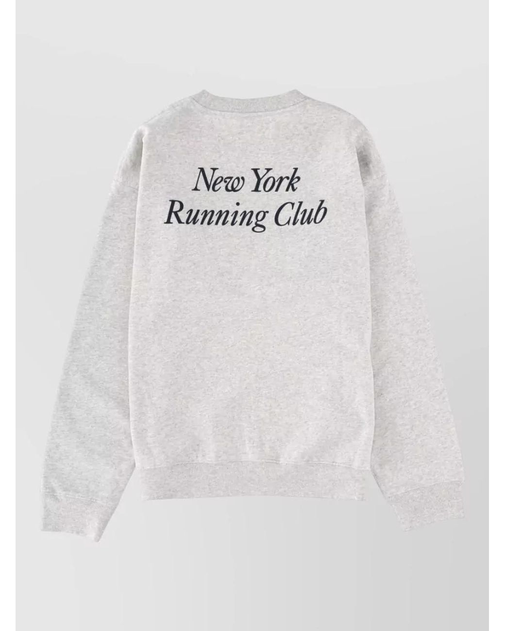 Sporty & Rich White Logo-Print Sweatshirt