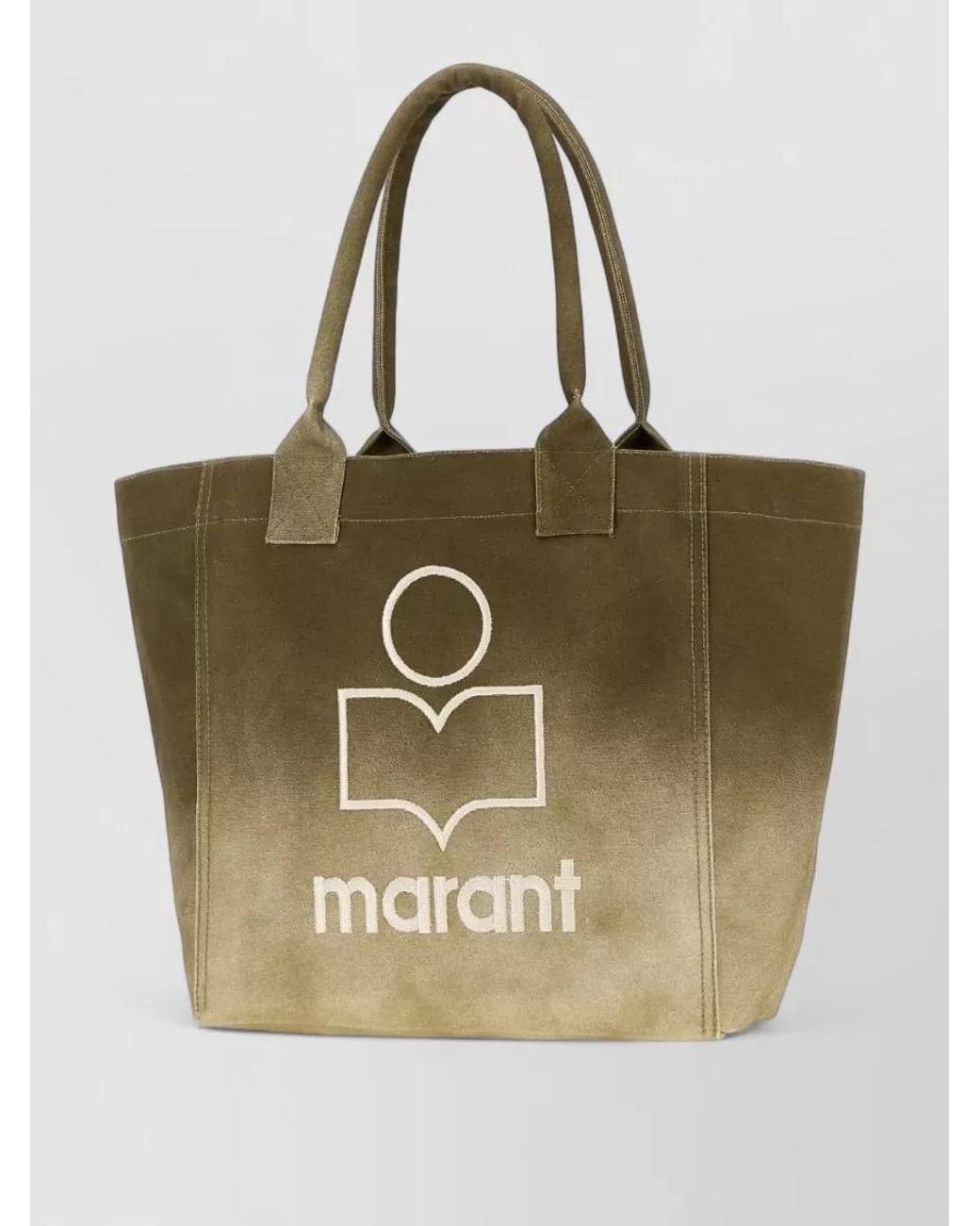 Isabel Marant Natural Yenky Small Canvas Tote Bag