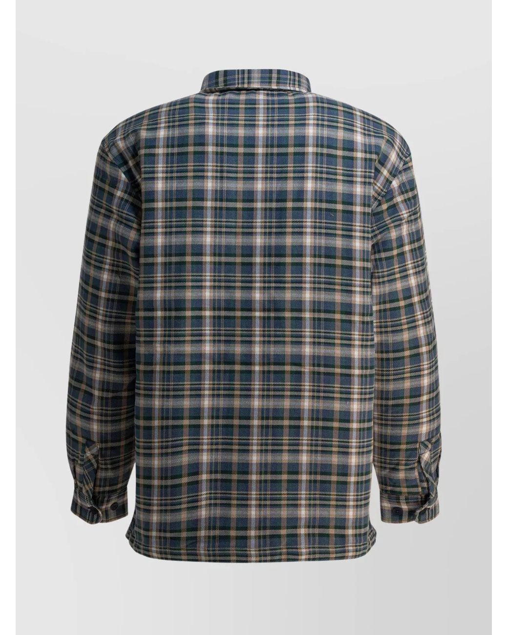 Carhartt Gray Checked Shirt Jacket for men