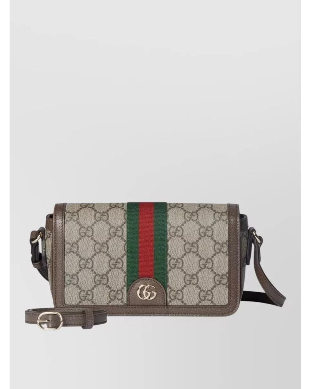 Gucci Gray Mini Ophidia Purse