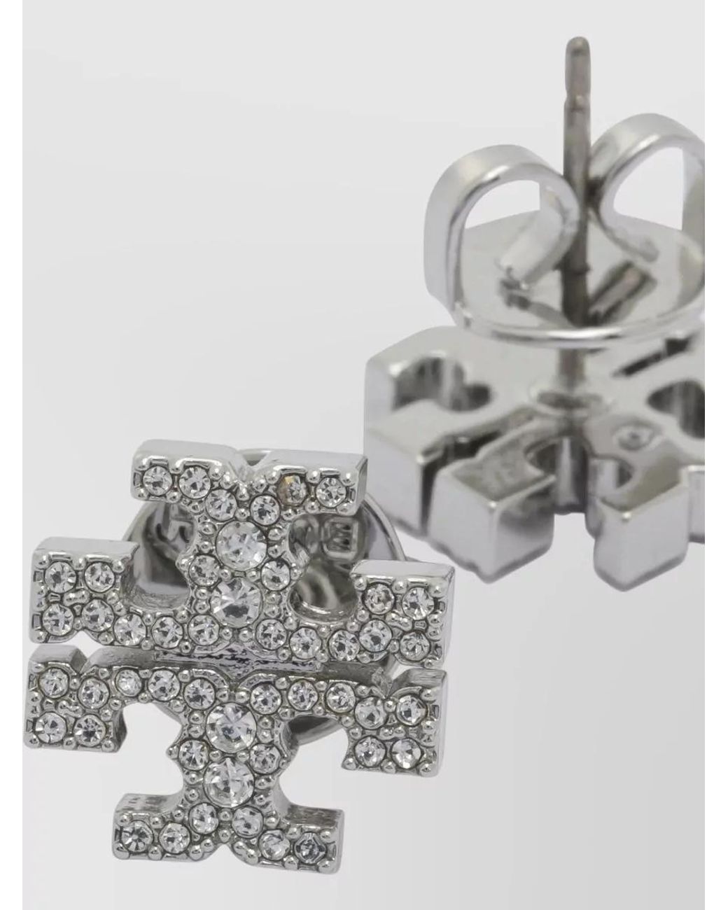Tory Burch Metallic Crystal-Embellished Earrings