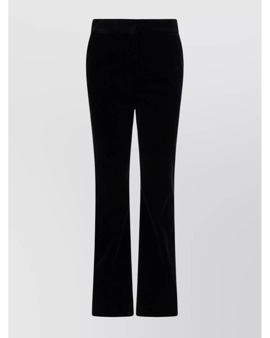 Golden Goose Deluxe Brand Black Slightly Flared Tailored Trousers