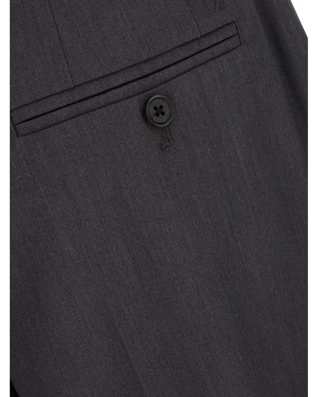 DUNST Blue Polyester Blend Bermuda Shorts