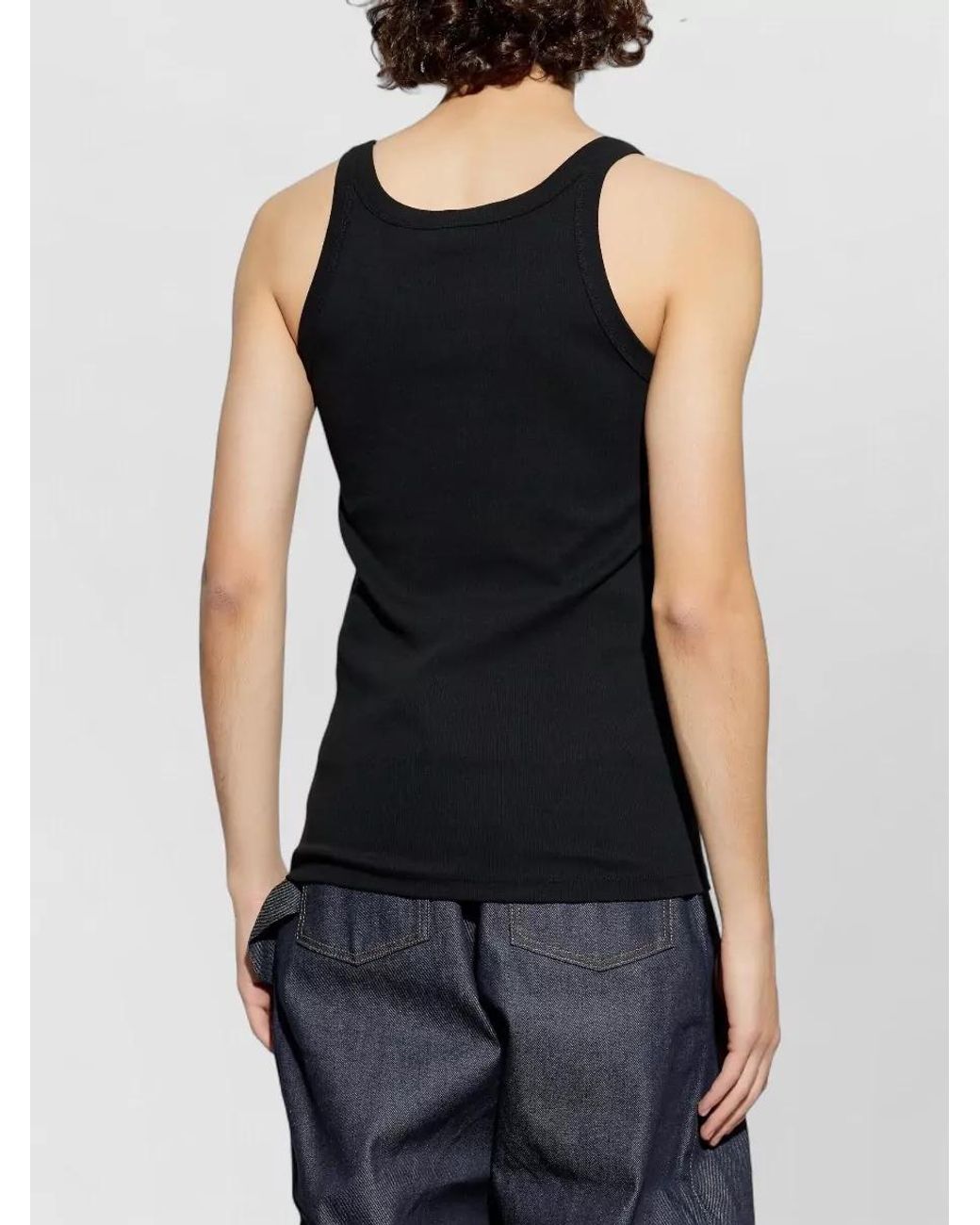 DIESEL Black Slim-Fit Tank Top for men