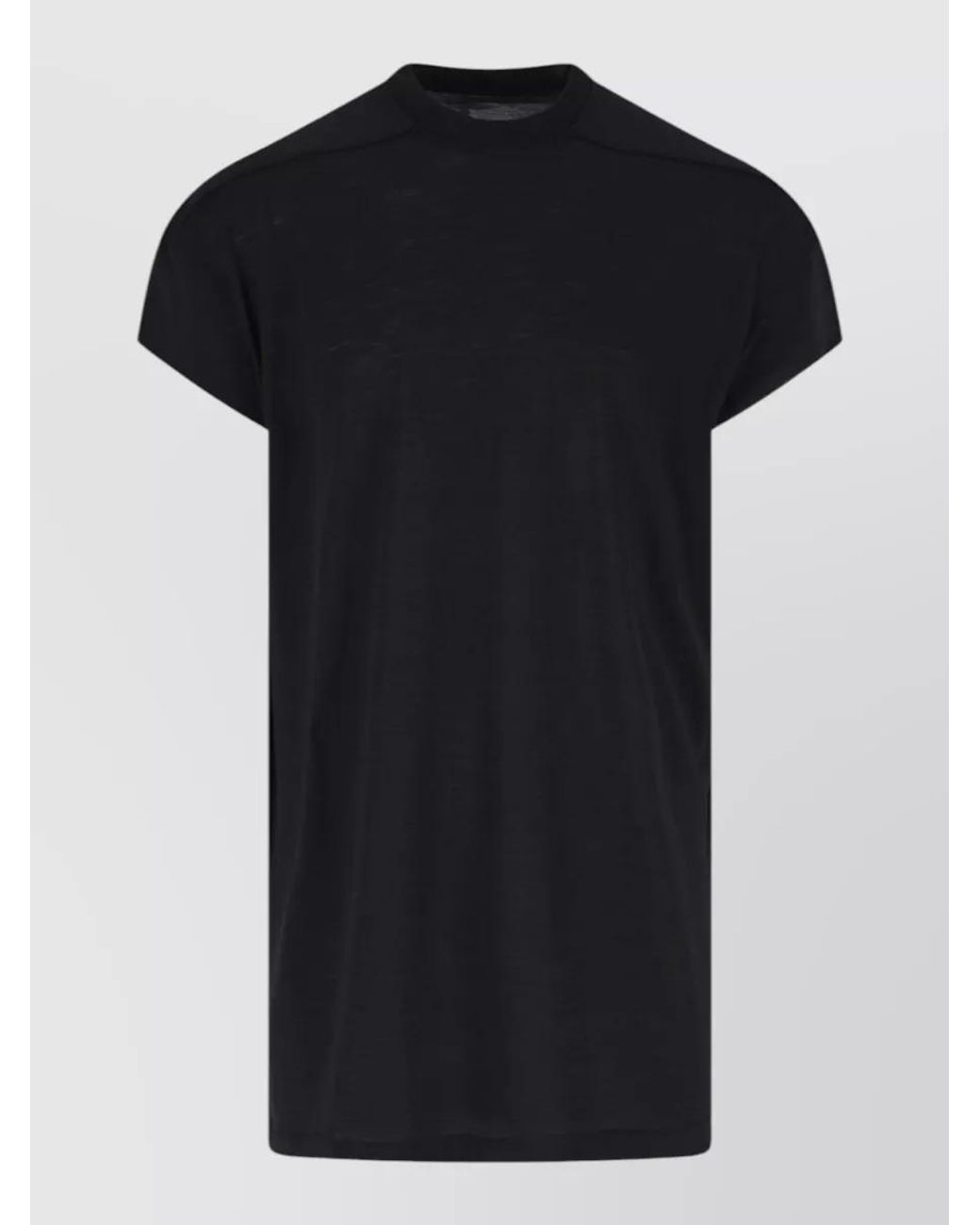 Rick Owens Black Short-Sleeve Shirt for men