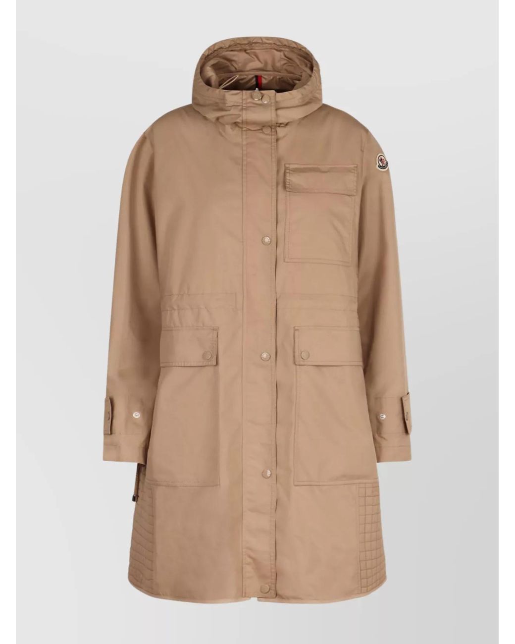 Moncler Natural Down Parka Coat