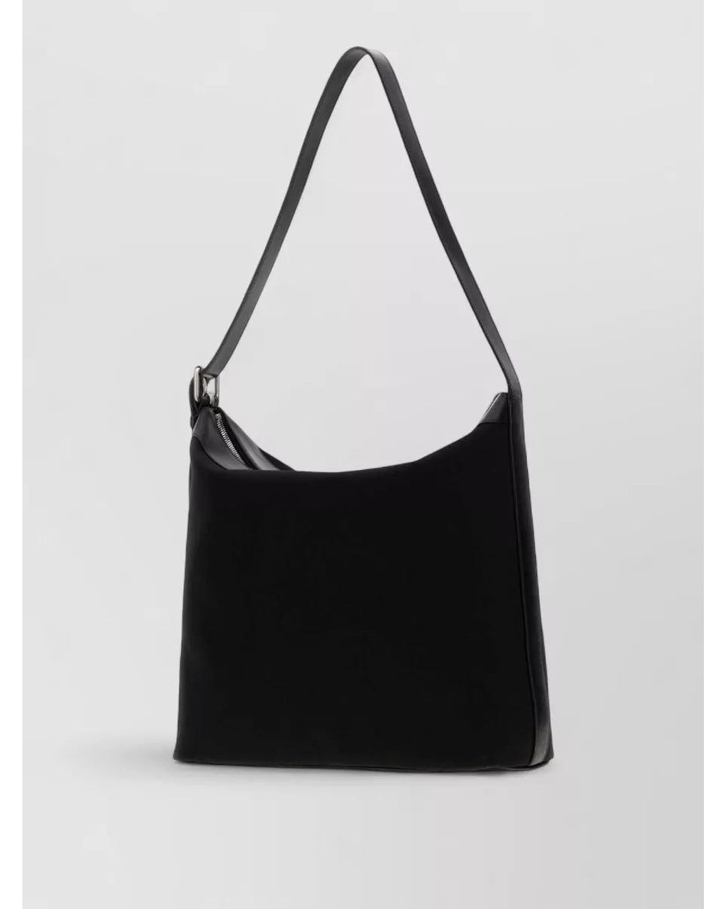 A.P.C. Black Canvas Clutch Bag for men