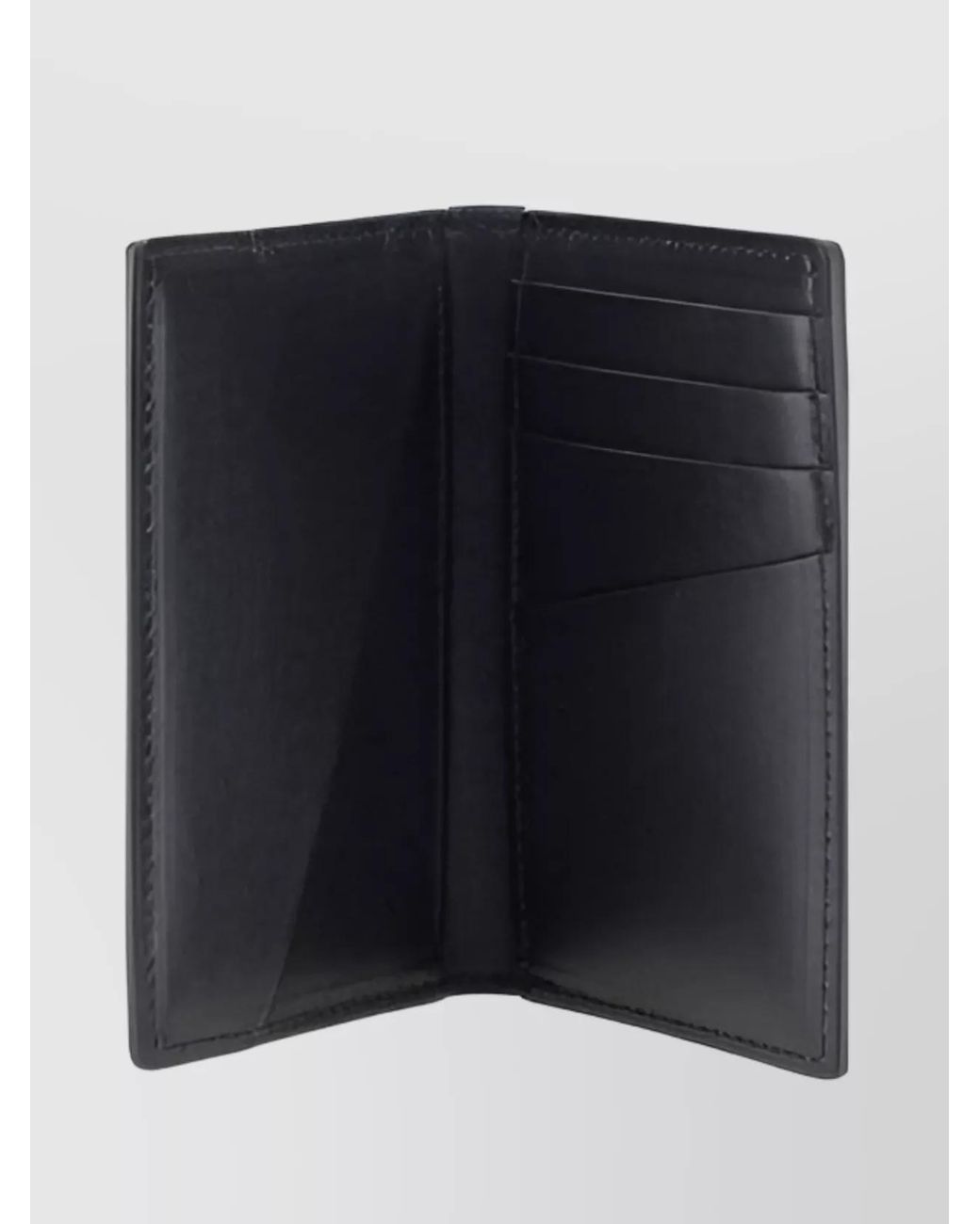 Off-White c/o Virgil Abloh Black Leather Documents Holder for men
