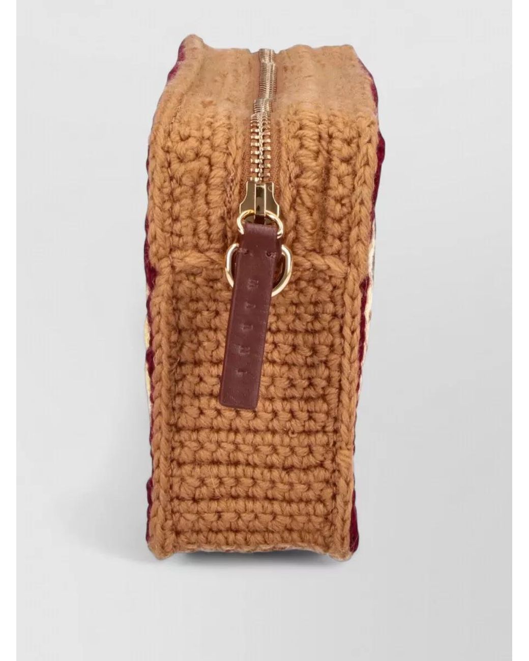 Marni Metallic Wool Cross-Body Bag