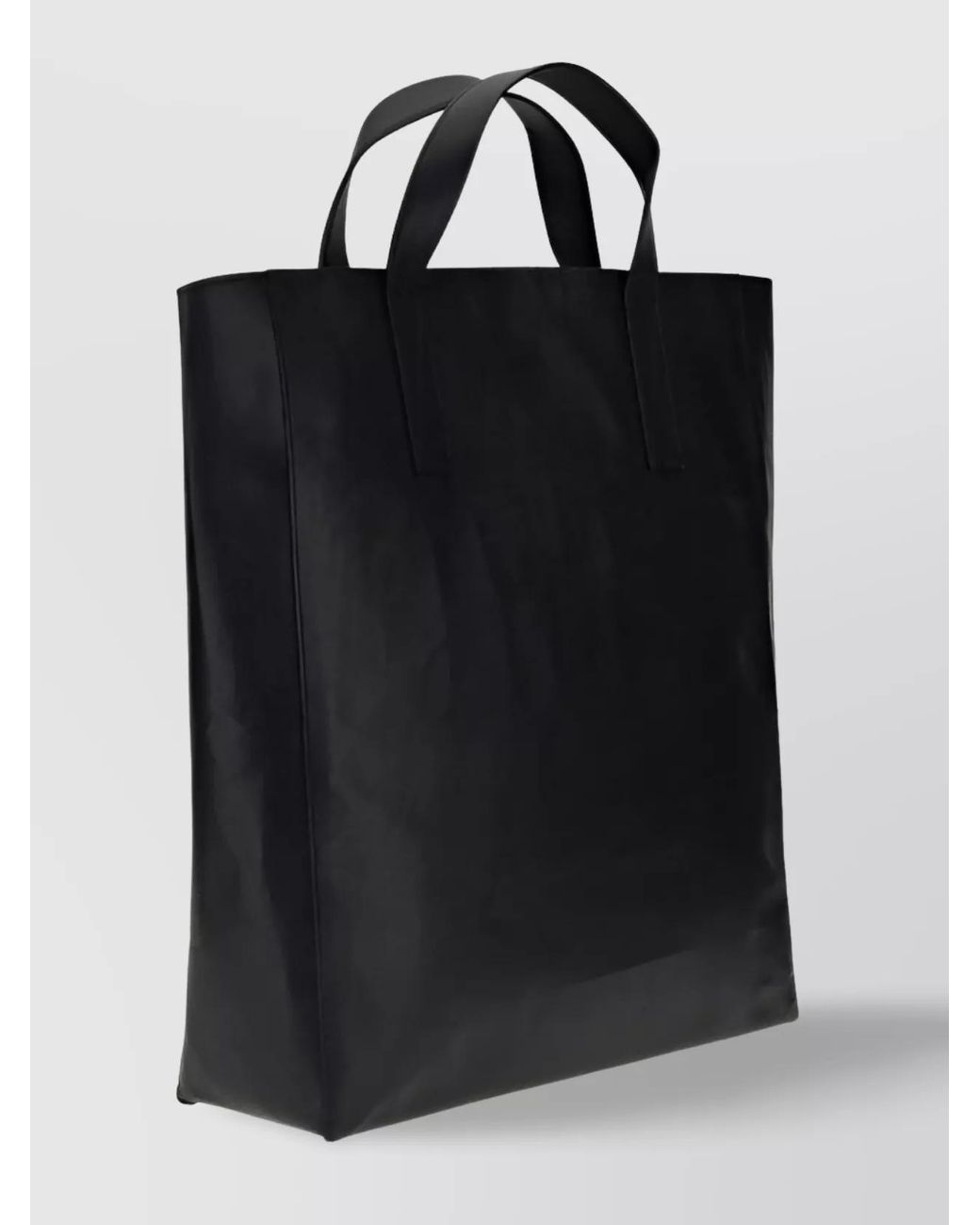 Vivienne Westwood Black Medium Leather Tote Bag