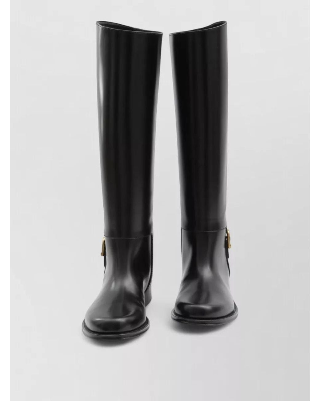 Saint Laurent Black Leather Julia Boots