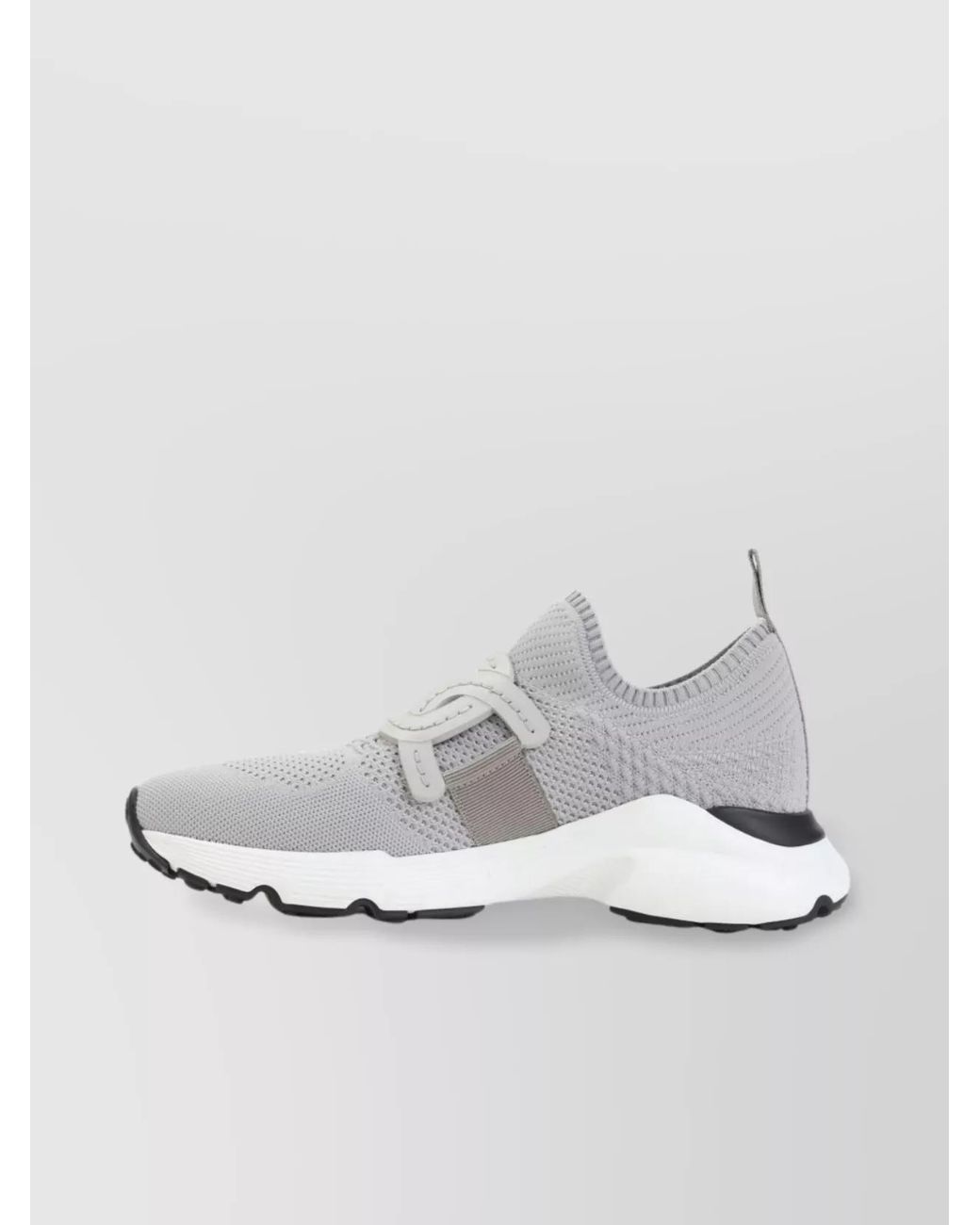 Tod's Metallic Textile Slip-On Sneakers