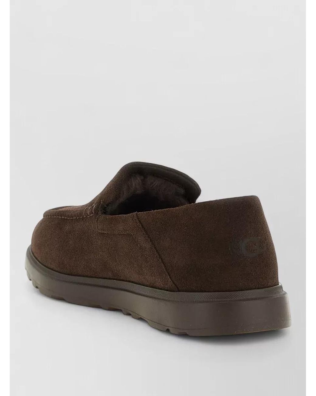 Ugg Brown Leather Slippers for men