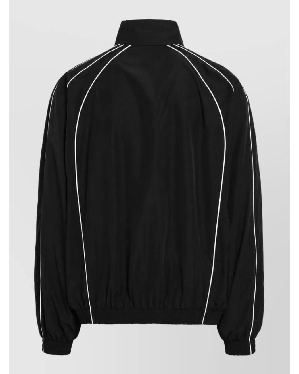 Balenciaga Black Cotton Lightweight Jacket for men