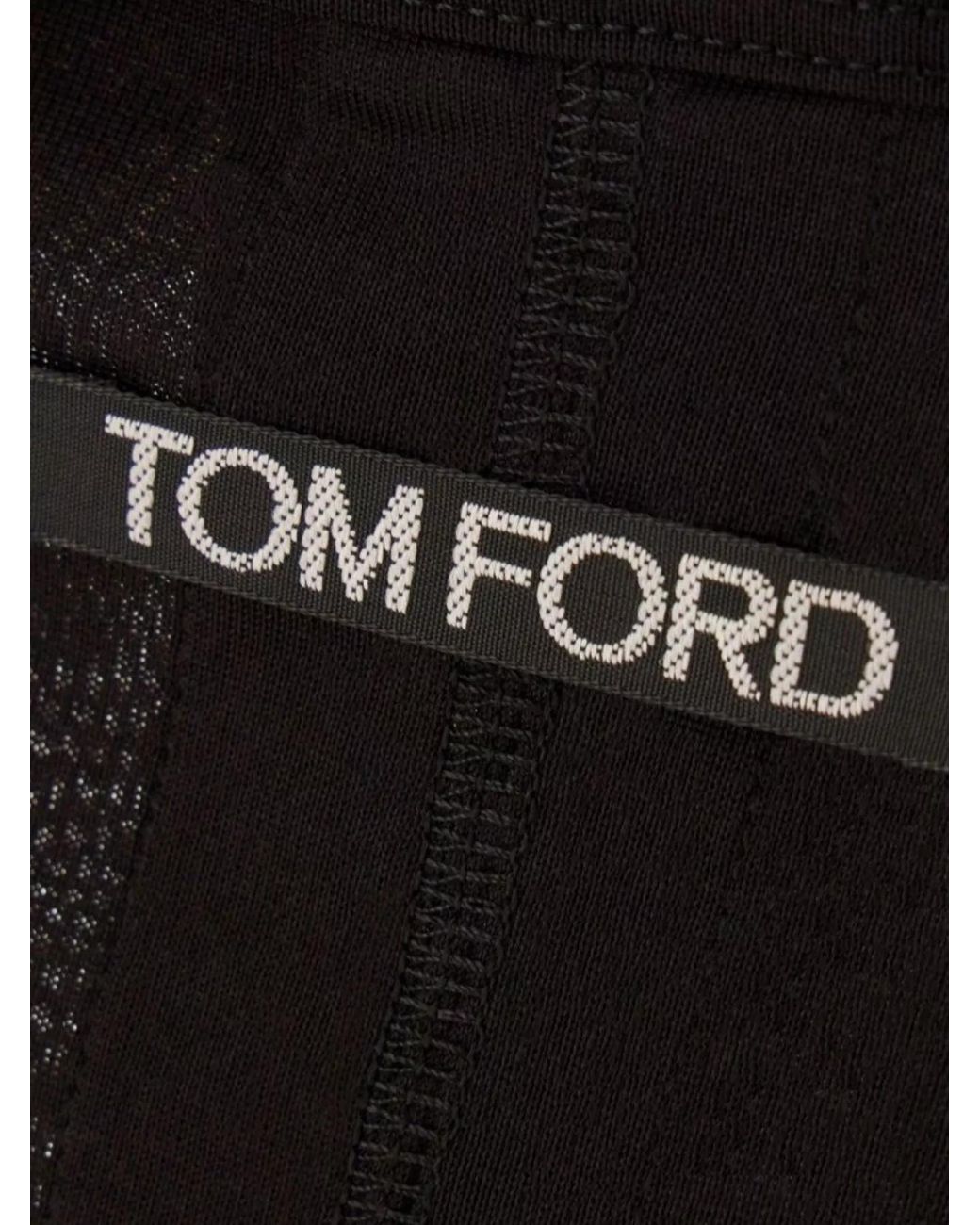Tom Ford Black Silk Loose-Fit T-Shirt
