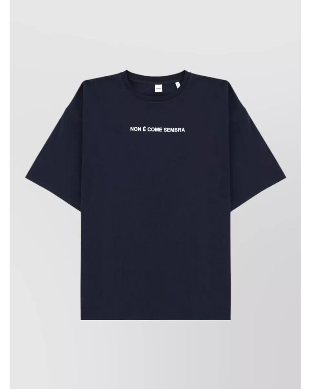 Aspesi Blue Regular-Fit T-Shirt for men