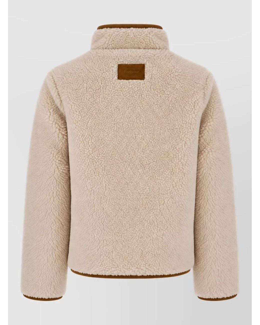 Barbour Natural Faux Fur Coat