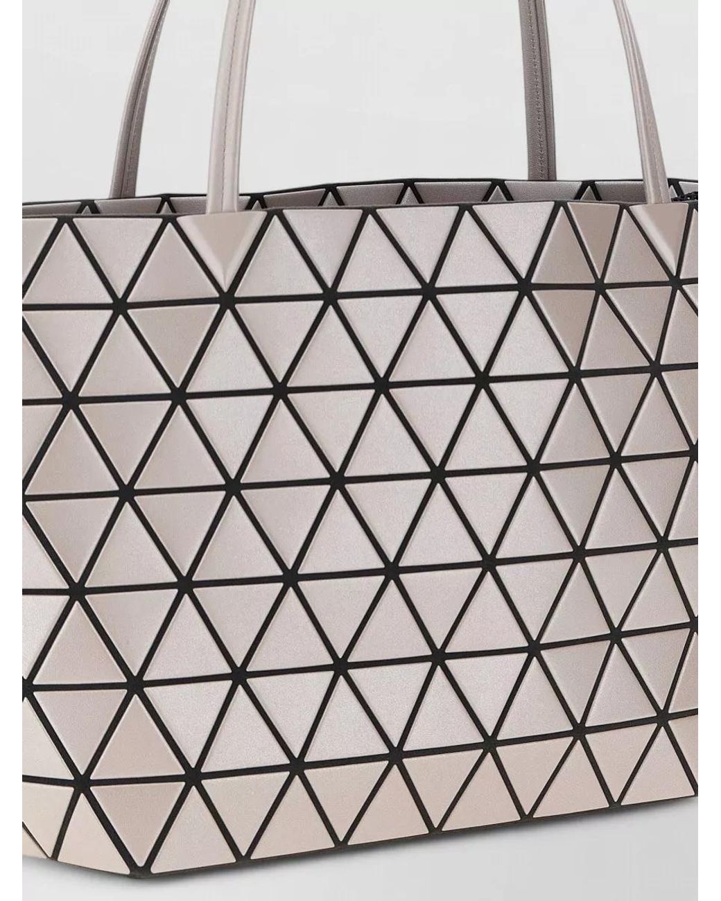 Issey Miyake White Mesh Tote Bag