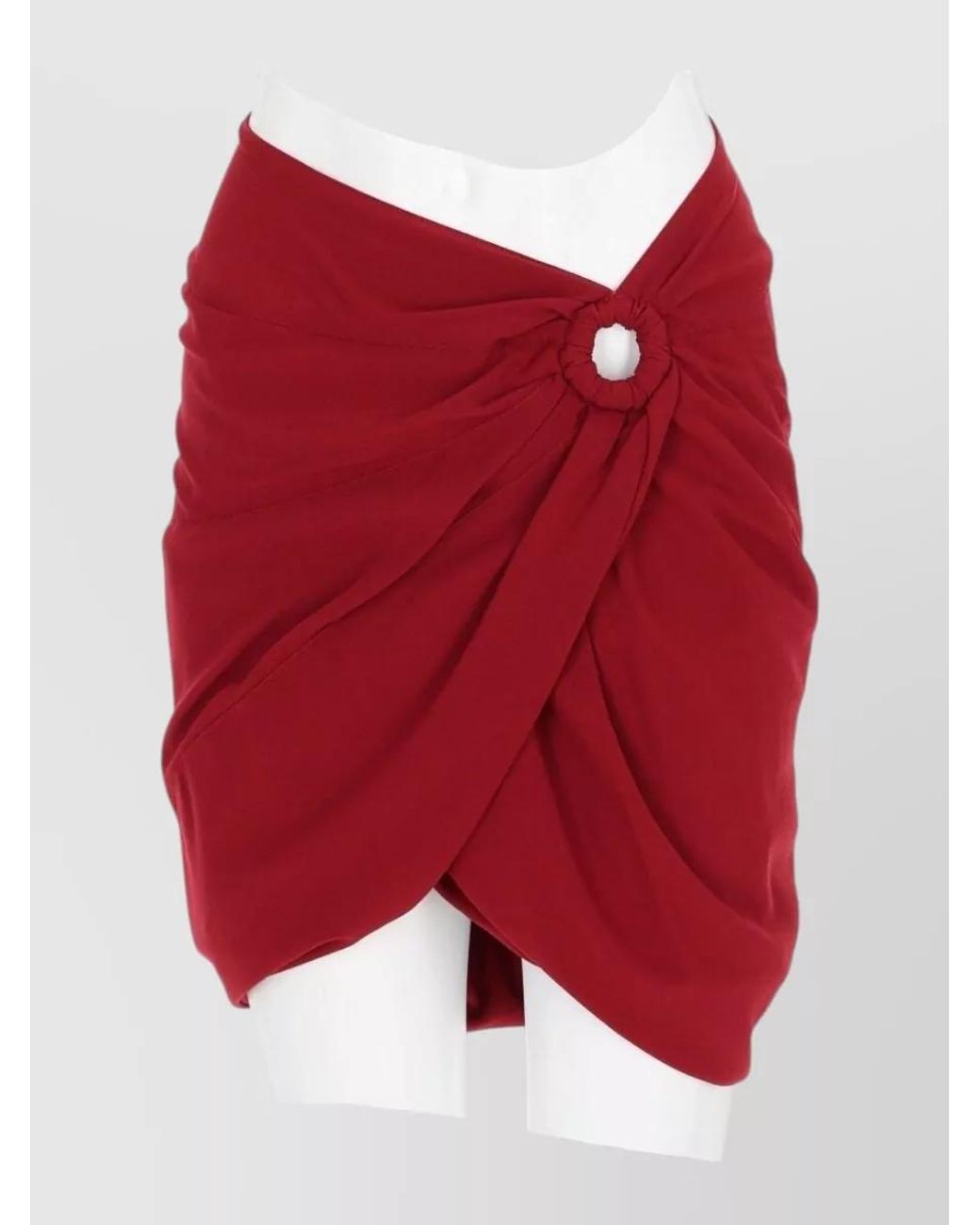 Isabel Marant Red Wrap Skirt