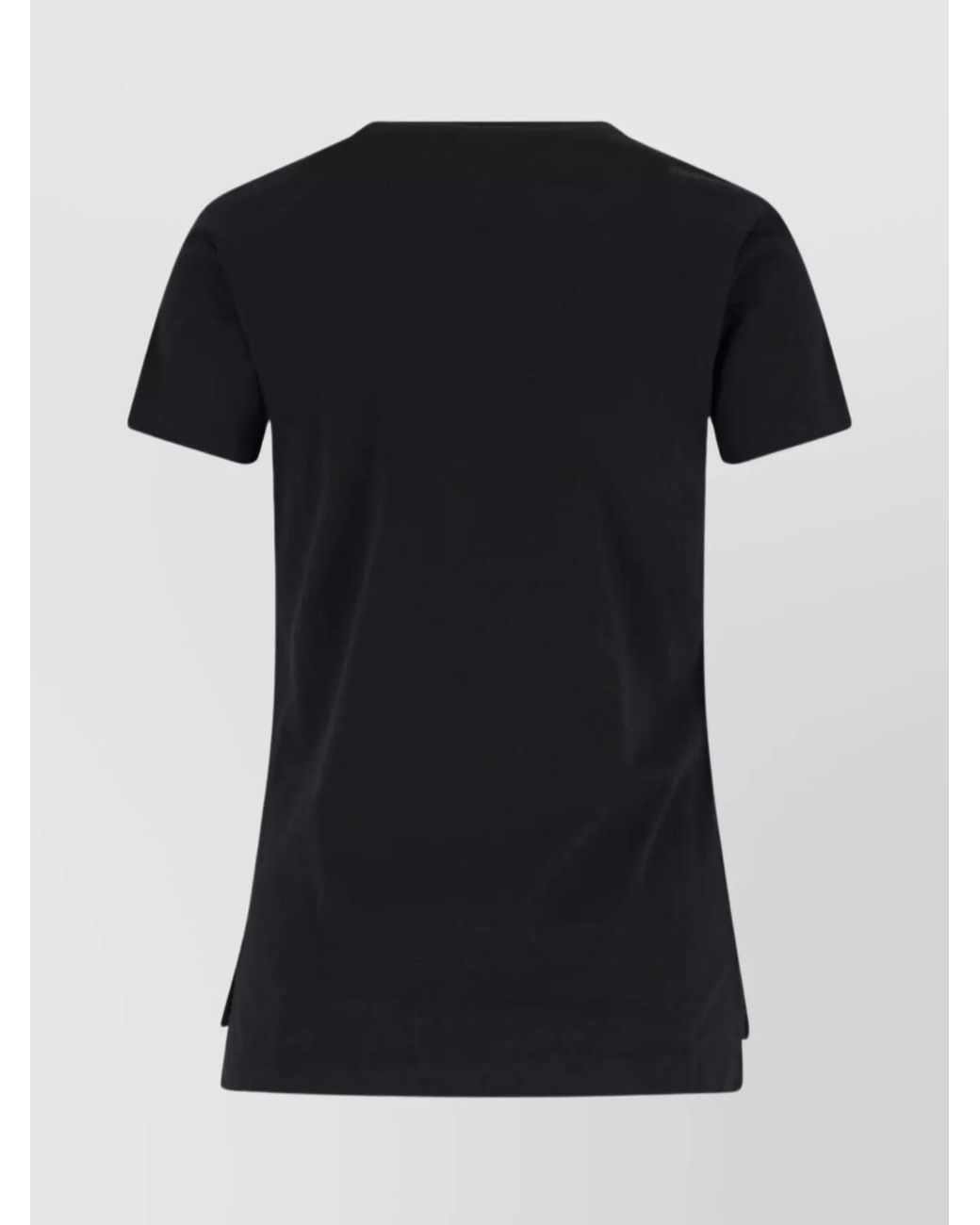 Vivienne Westwood Black Cotton Logo Print Short-Sleeve T-Shirt