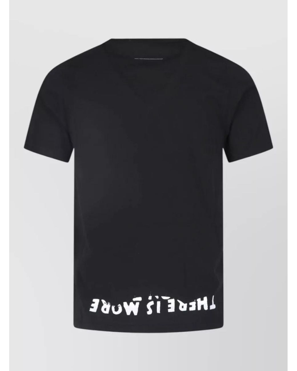 MM6 by Maison Margiela Black Short-Sleeve Shirt for men