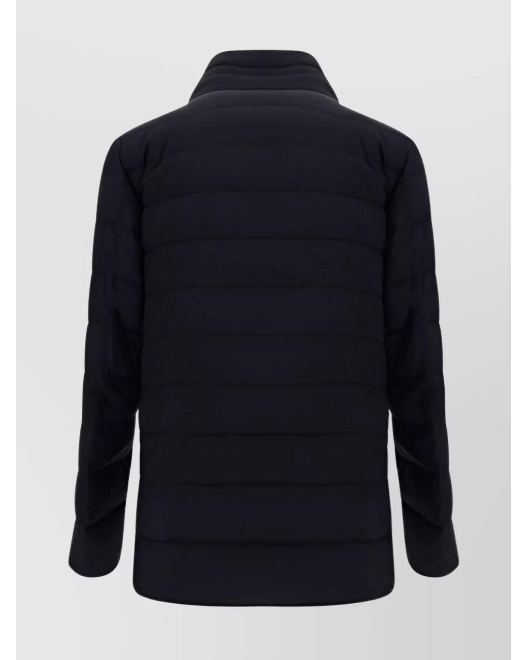 Herno Blue La Giacca Quilted Down Jacket for men