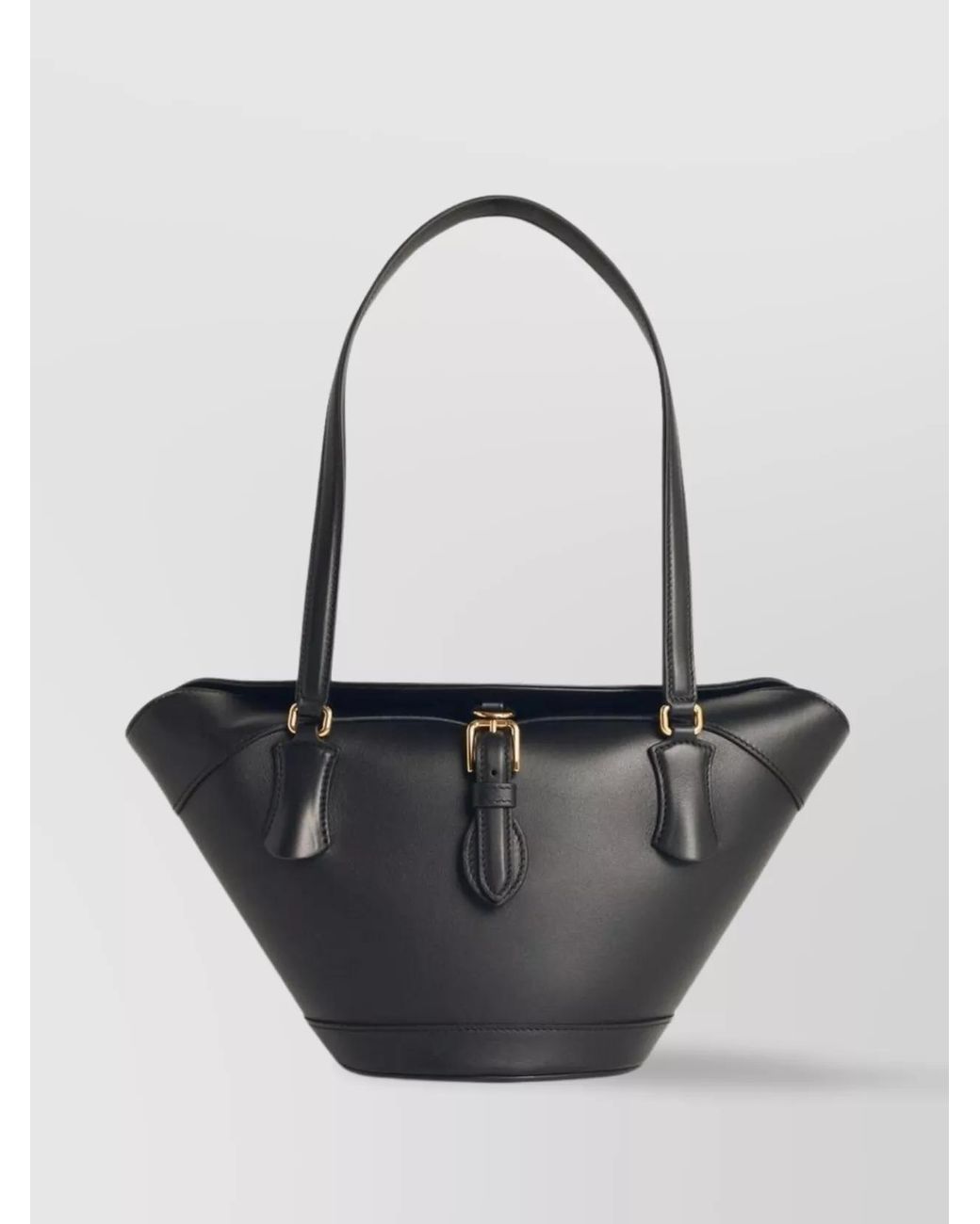 Dolce & Gabbana Black Capri Leather Shoulder Bag