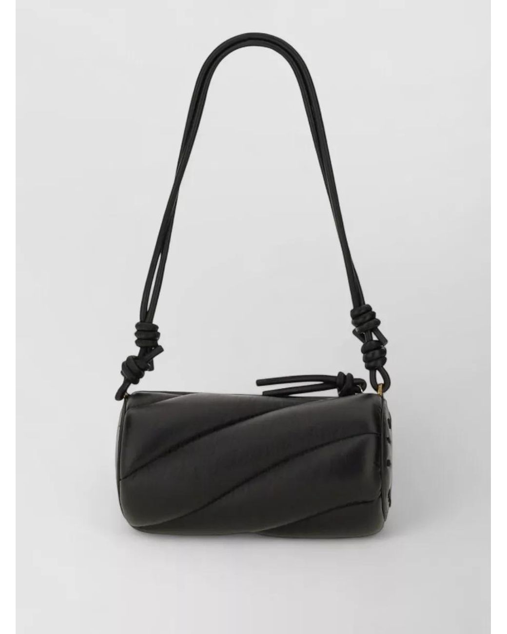 Fiorucci Black Leather Cross-Body Bag
