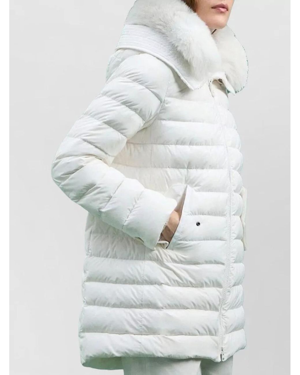 Peuterey White Puffer Jacket