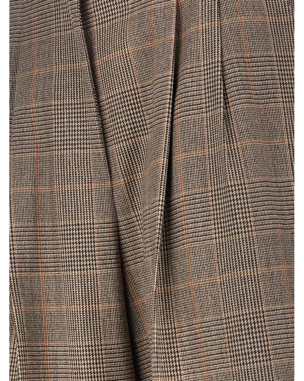PT Torino Brown Tailored Trousers