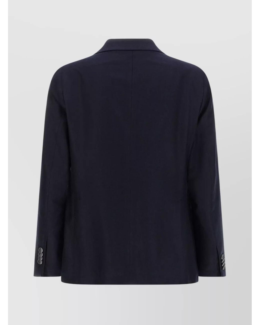 Tagliatore Blue Silk Blazer for men