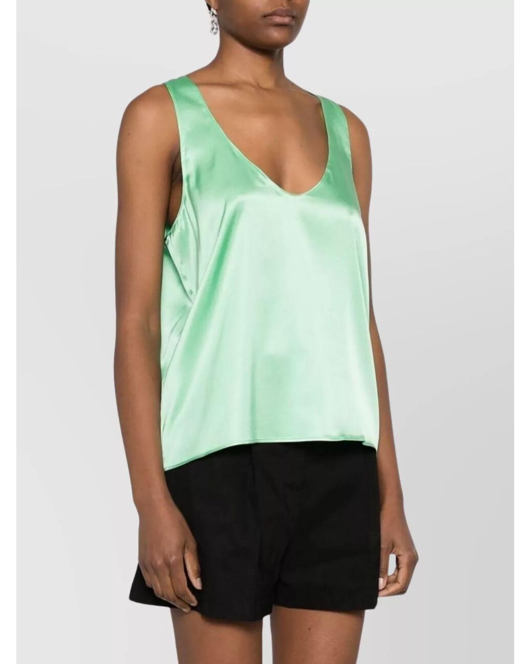 Pinko Green Tank Top