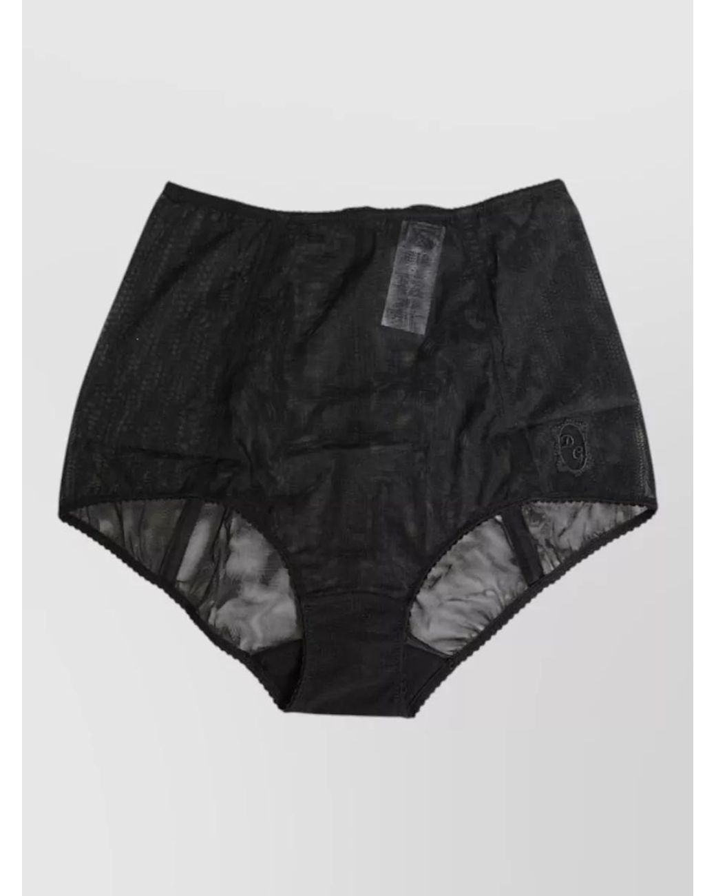 Dolce & Gabbana Black High-Rise Briefs