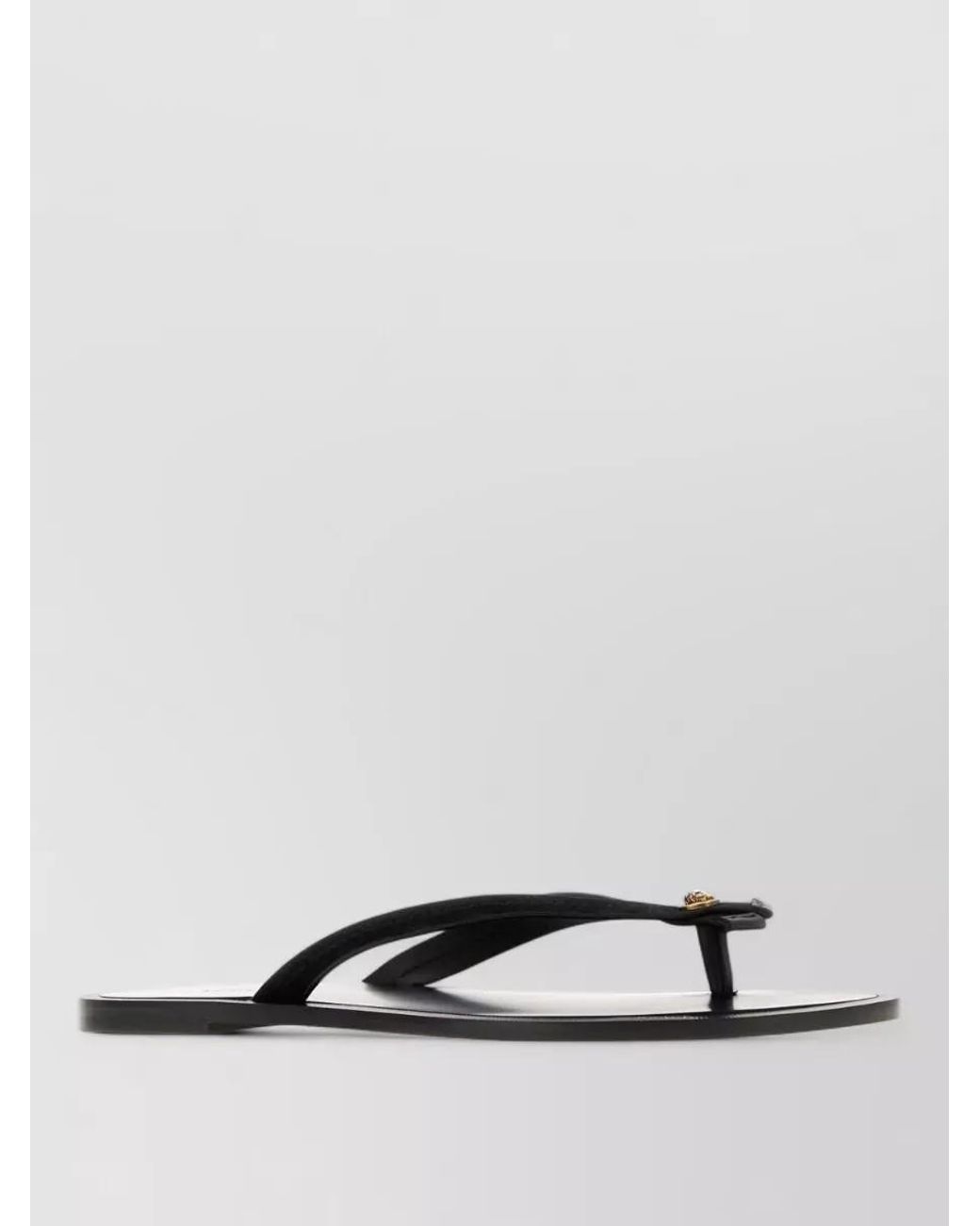 Versace Multicolor Suede Leather Thong Slides for men