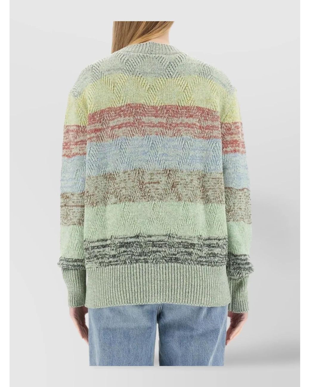 Cormio Green Wool Oversized Cardigan