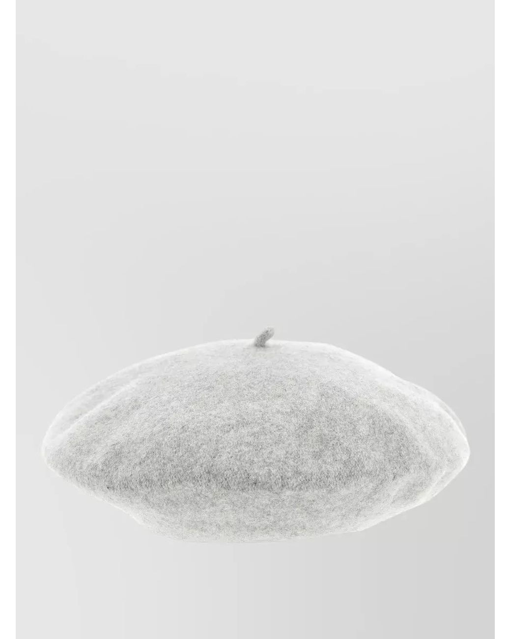 Maison Margiela White Wool Beret