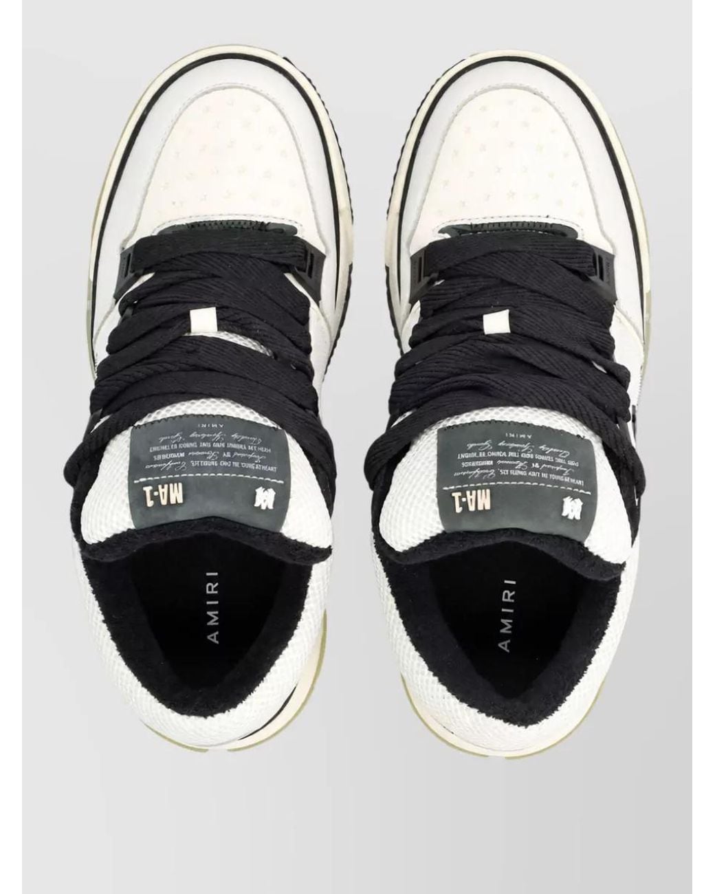 Amiri Multicolor Leather Low-Top Sneakers for men