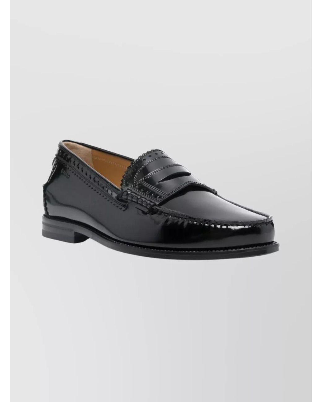 Bally Black Leather Loafers for men