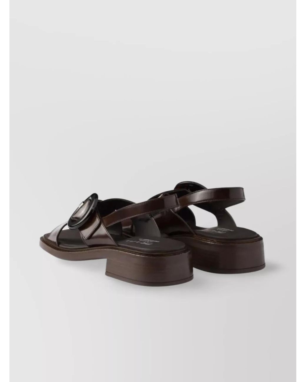 Prada Multicolor Leather Sandals
