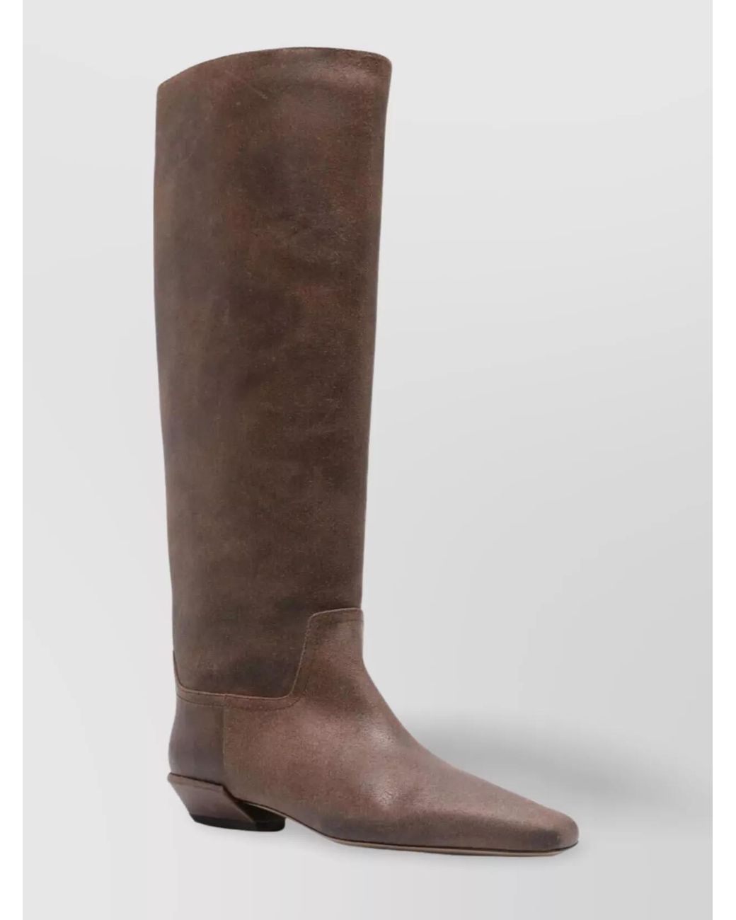 Paris Texas Brown Leather Bettina Knee-High Boots